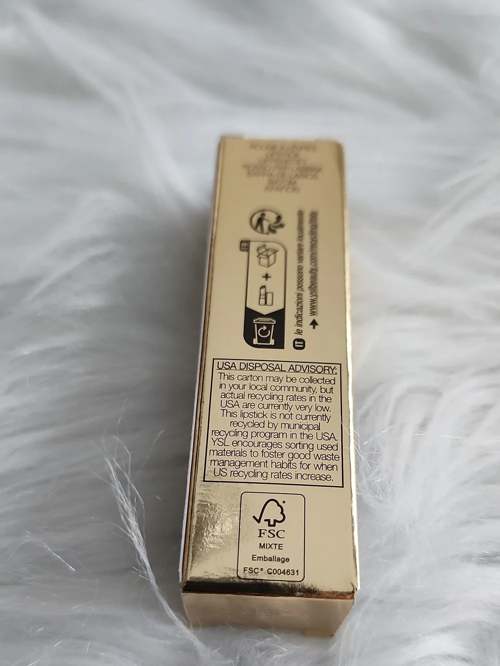 Yves Saint Laurent Rouge Pur Couture Lipstick Roewood Encounter Full Size NIB